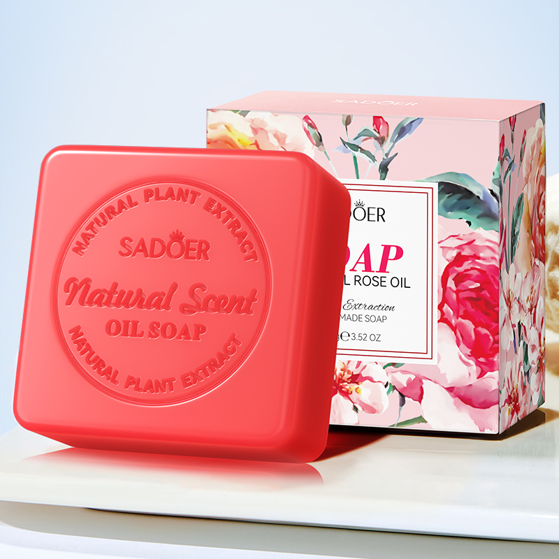 Essential Oil Soap - Handmade Soap Natural Herbal Rose Essential