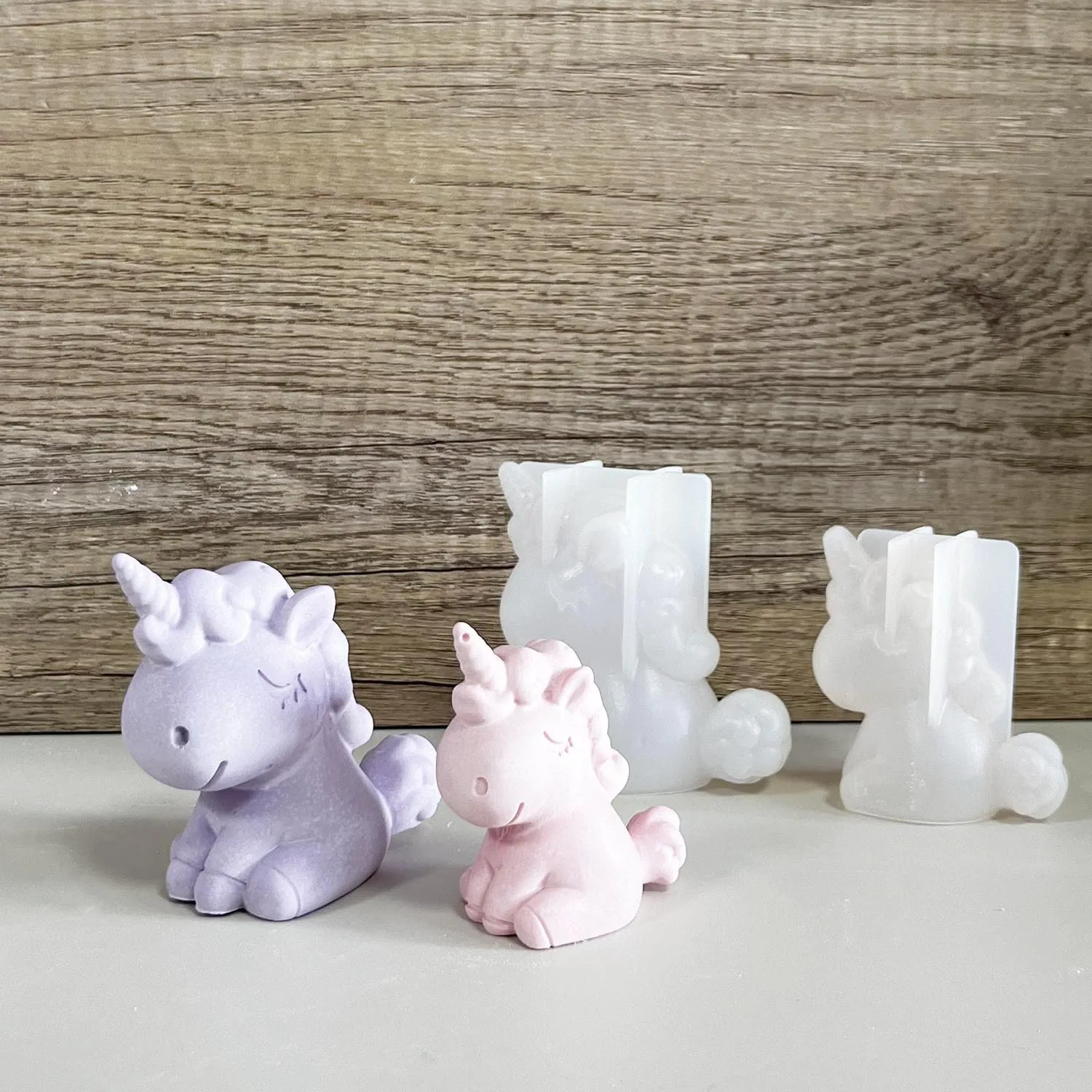Soap Making Vendors - 3D Geometric Silicone Unicorn Cat Deer