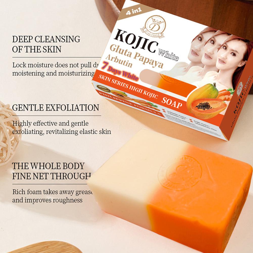 Essential Oil Soap - 160g Papaya Kojic Acid Essential Oil