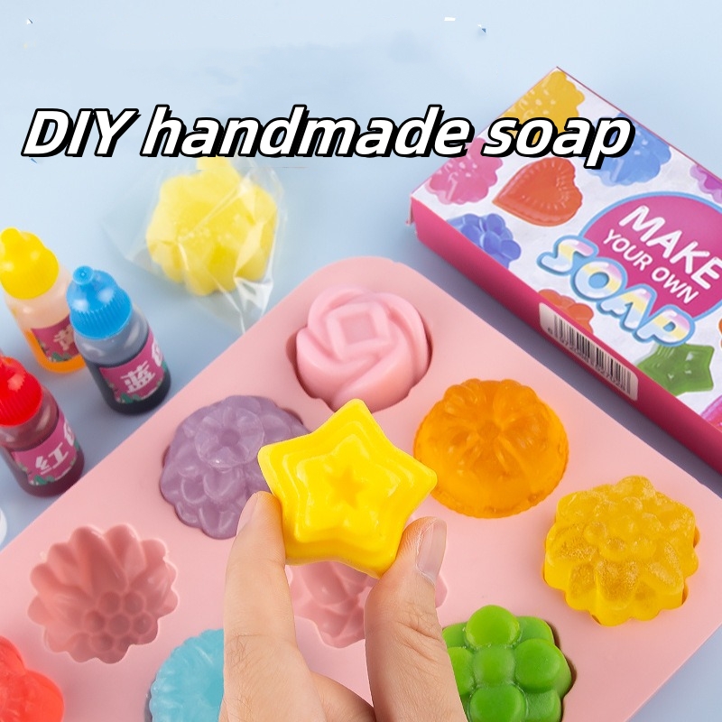 Soap Making Starter Kit - DIY Handmade Soap Crystal Soap Plant