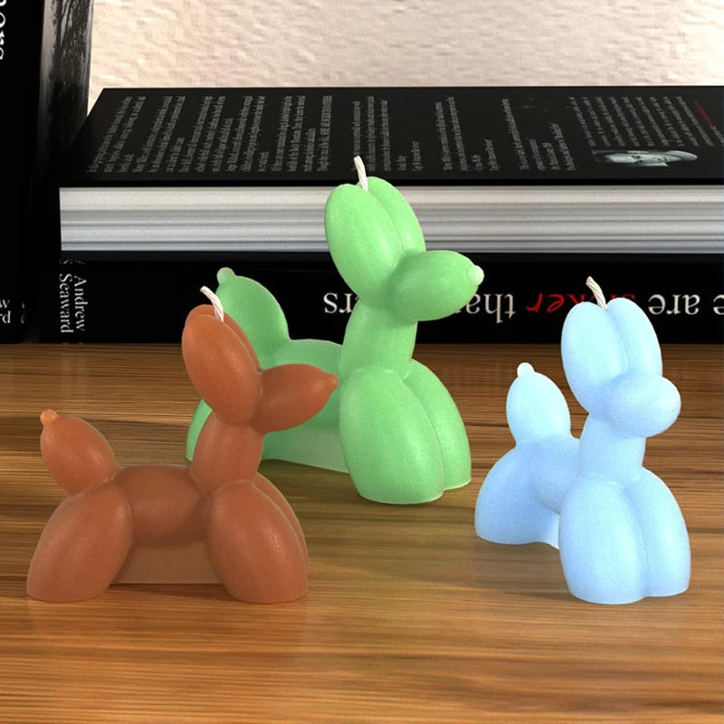 Soap Making Ins - Balloon Dog Silicone Mold, Puppy Silicone
