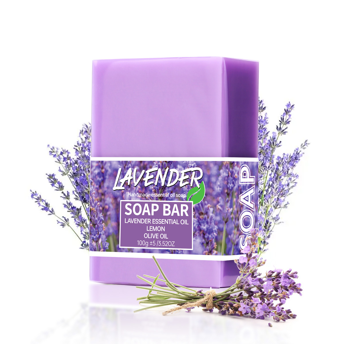 100g Lavender Oil Handmade Gly - Essential Oil Soap recension och pris