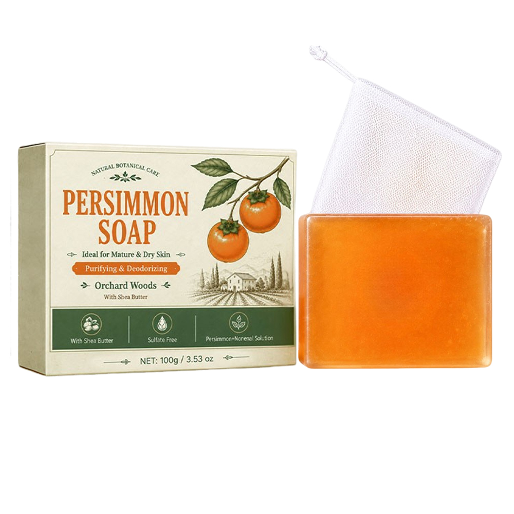 Persimmon Soap Bar For Men and - Shea Butter Raw recension och pris