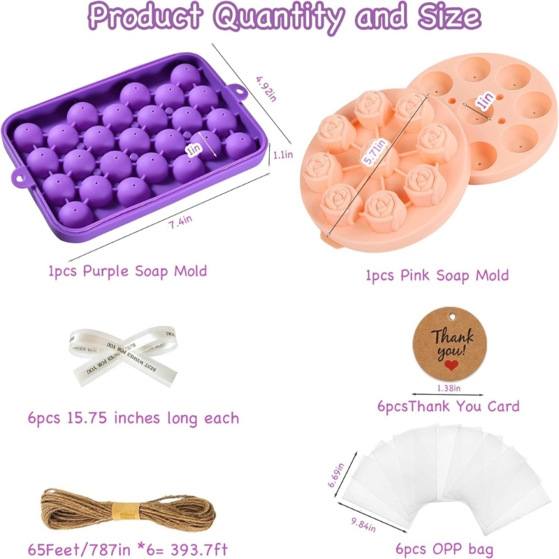  26Pcs Handmade Soap Making Su - Soap Making Starter Kit recension och pris