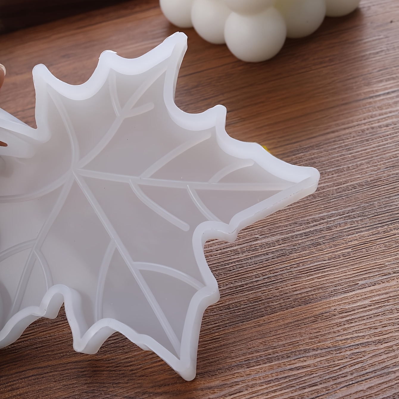 1PC Maple Leaf shaped Silicone - Soap Making Gloves recension och pris