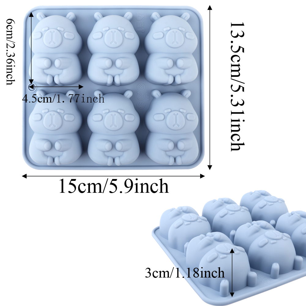 1 Silicone Cake Mold in the Sh - Soap Making Vendors recension och pris