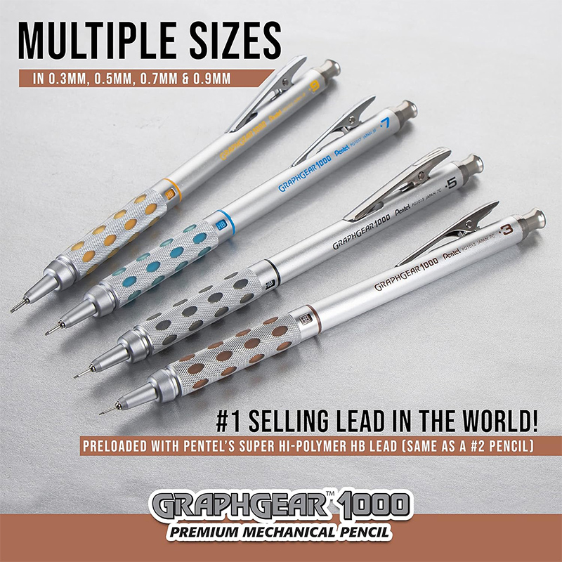 Japan Pentel Mechanical Pencil - Pentel Pen Energel recension och pris