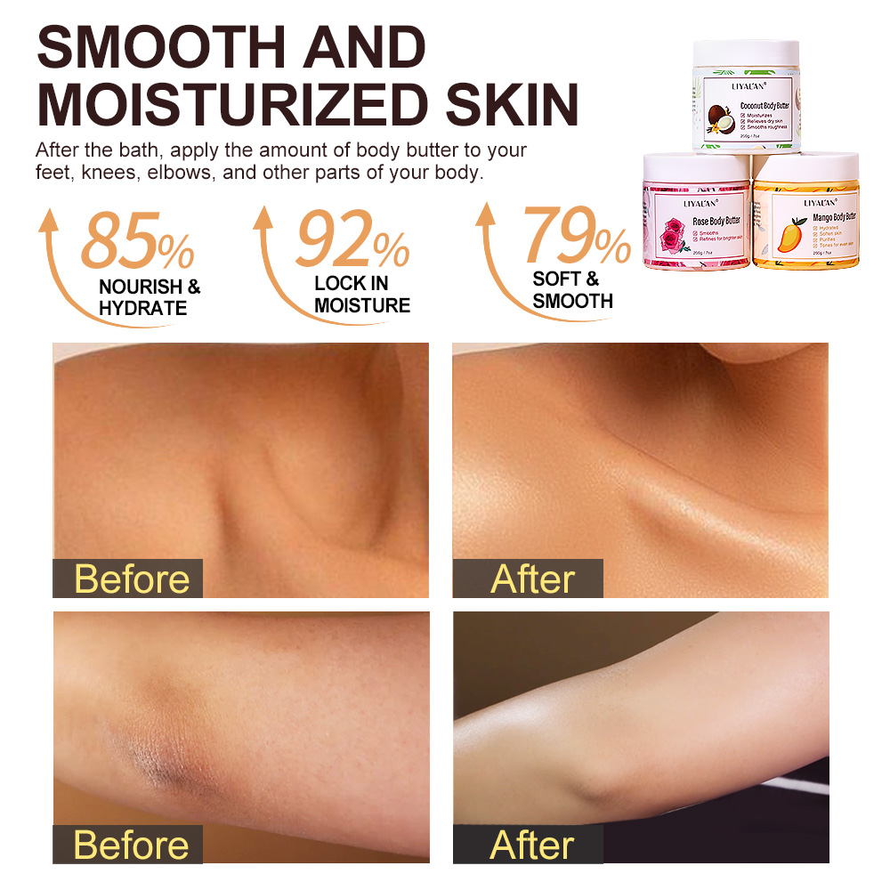 Shea Body Butter Soothes Dry S - Shea Butter Raw recension och pris