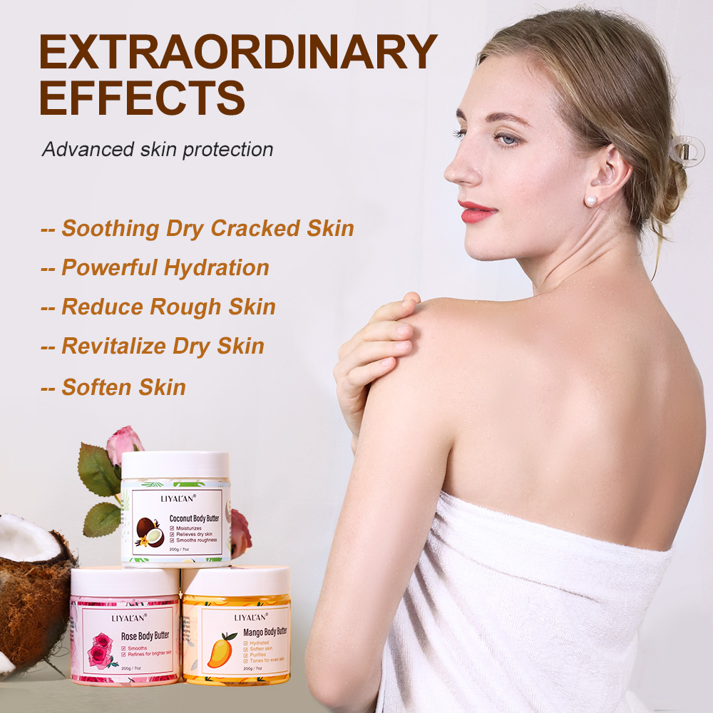 Shea Body Butter Soothes Dry S - Shea Butter Raw recension och pris