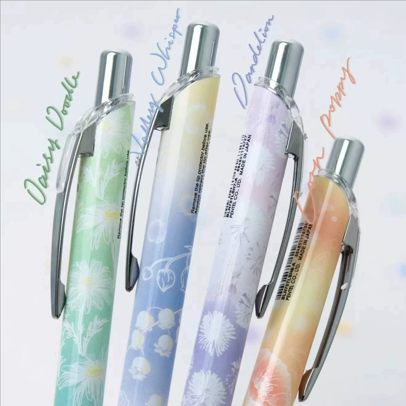 2026 New Japan Pentel Flower L - Pentel Pen Energel recension och pris