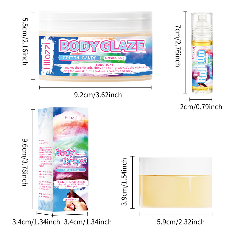 Cotton Candy Set Includes a 30 - Shea Butter Raw recension och pris