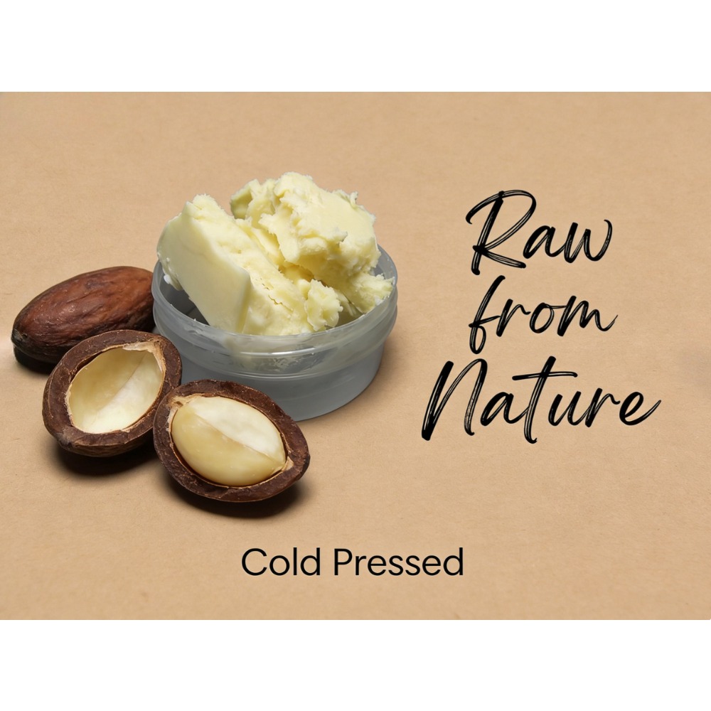 1000g PURE Shea Butter Unrefin - Shea Butter Raw recension och pris