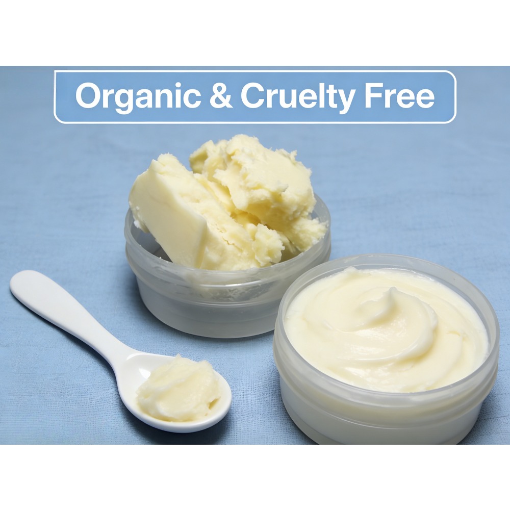 1000g PURE Shea Butter Unrefin - Shea Butter Raw recension och pris