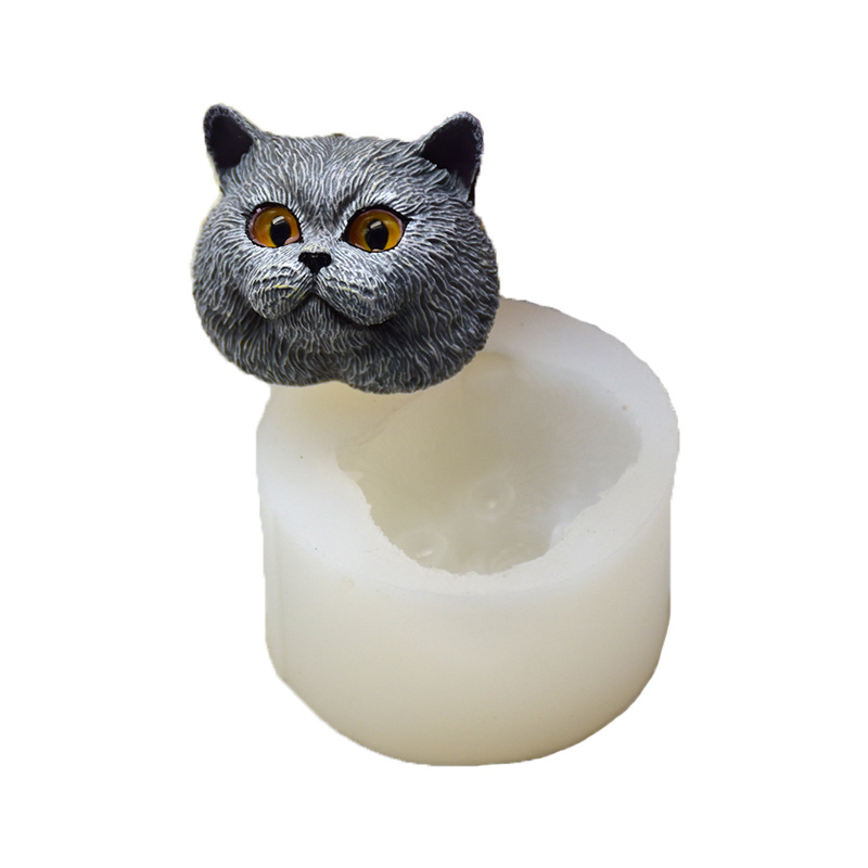 Silicone Mold Short-haired Cat - Soap Making Gloves recension och pris