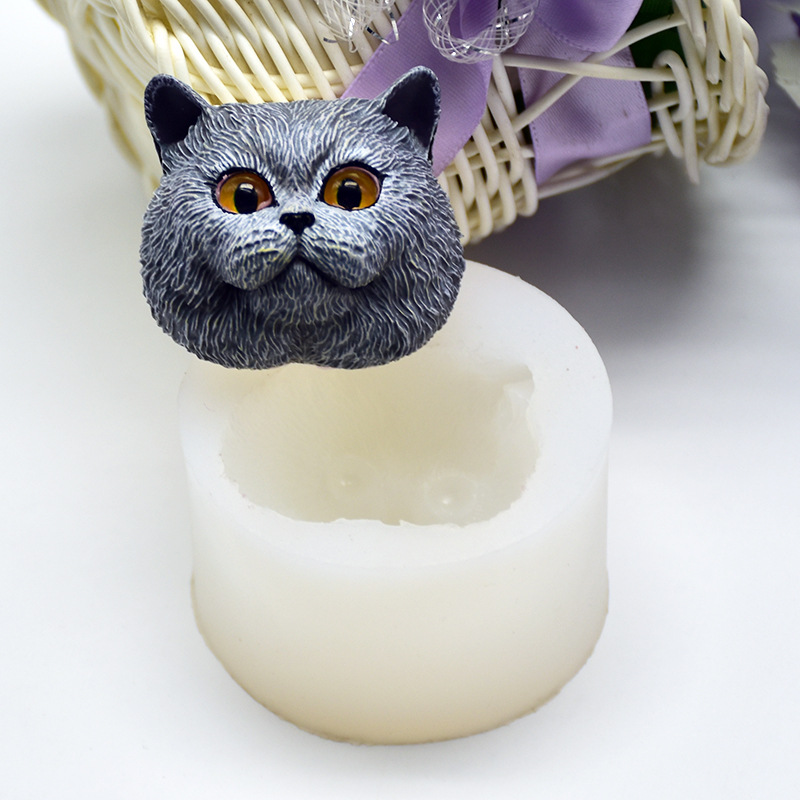 Silicone Mold Short-haired Cat - Soap Making Gloves recension och pris