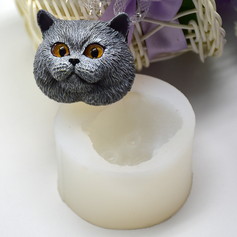 Silicone Mold Short-haired Cat - Soap Making Gloves recension och pris