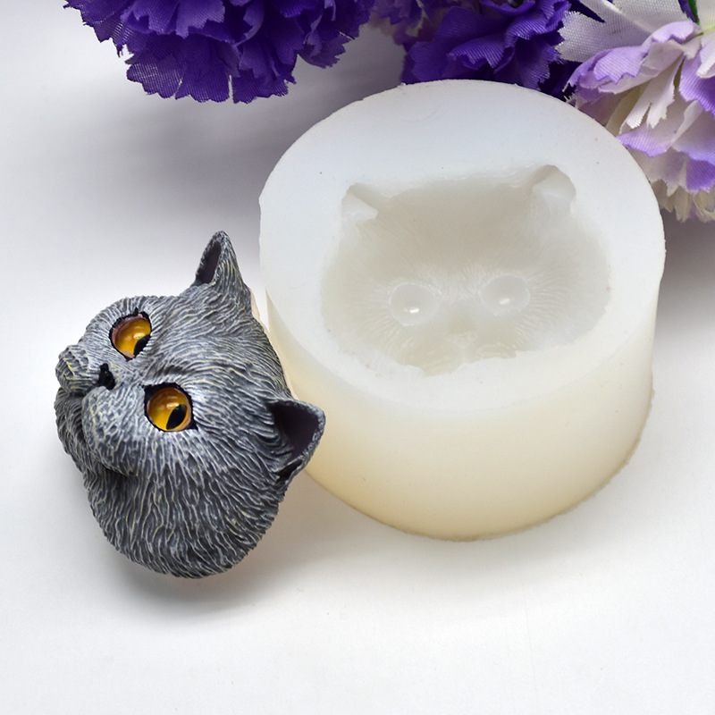 Silicone Mold Short-haired Cat - Soap Making Gloves recension och pris