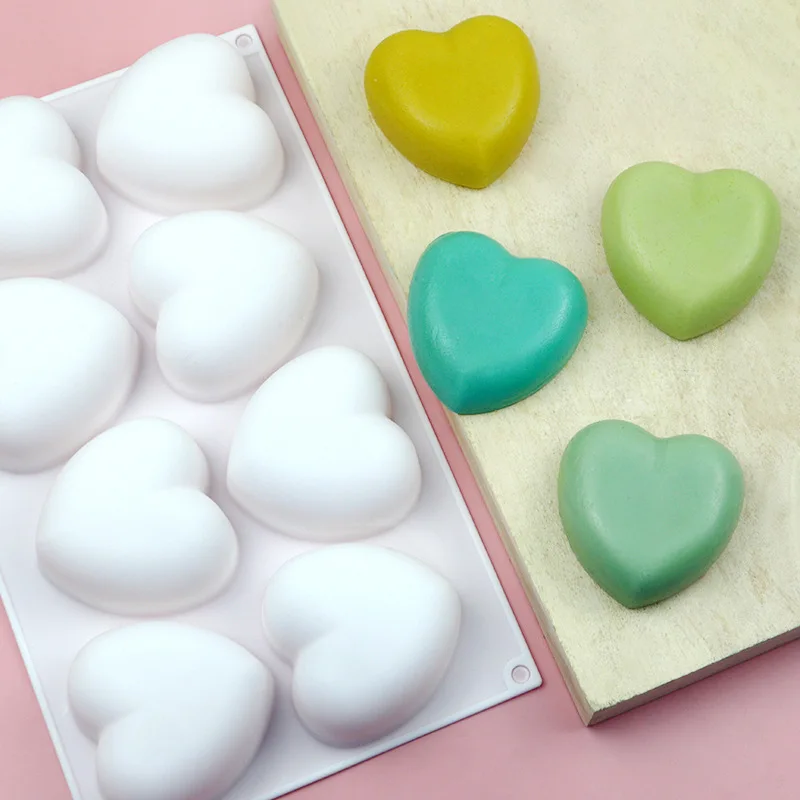 Love Heart Silicone Soap Mold  - Soap Making Gloves recension och pris