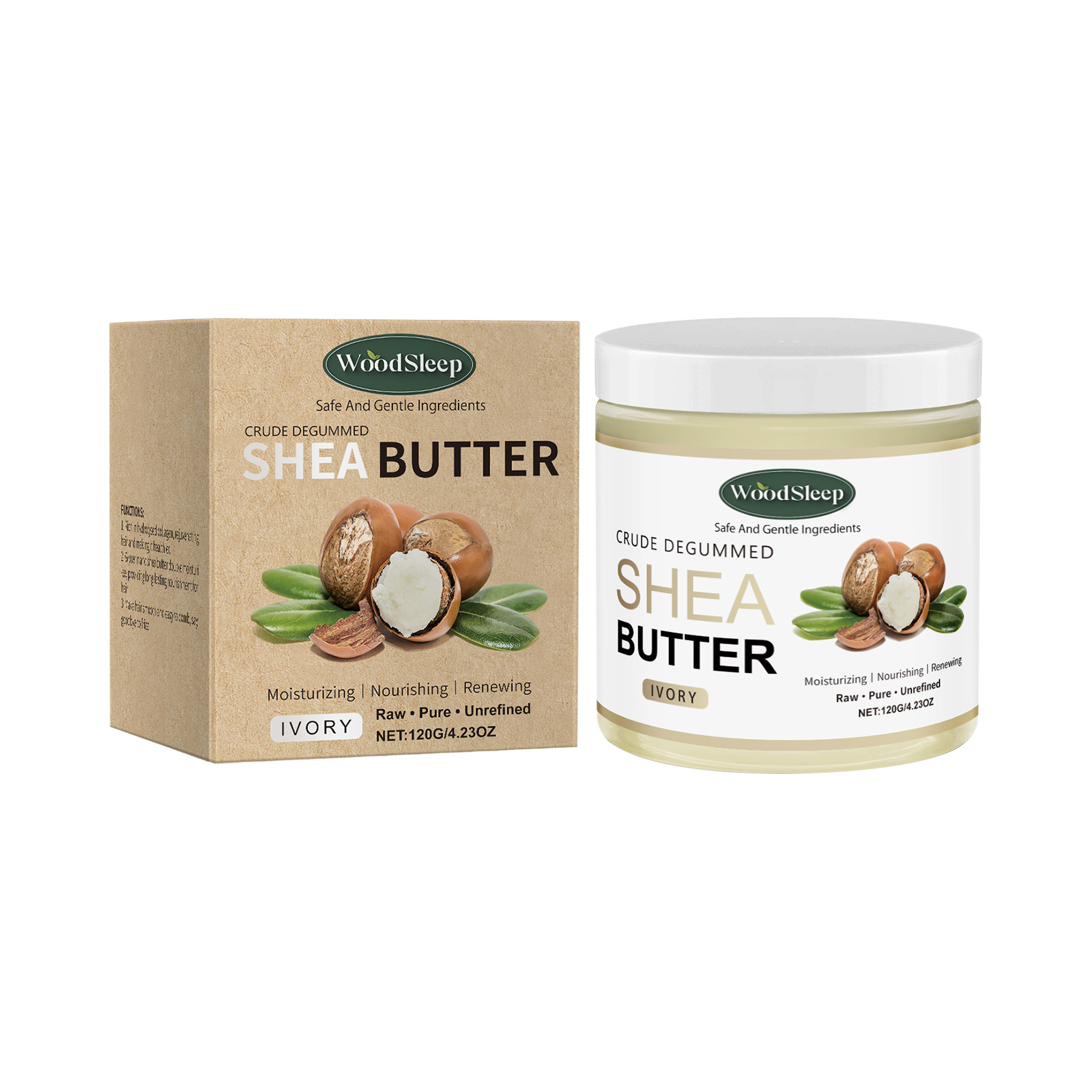 Crude Shea Butter Cream for Ex - Shea Butter Raw recension och pris