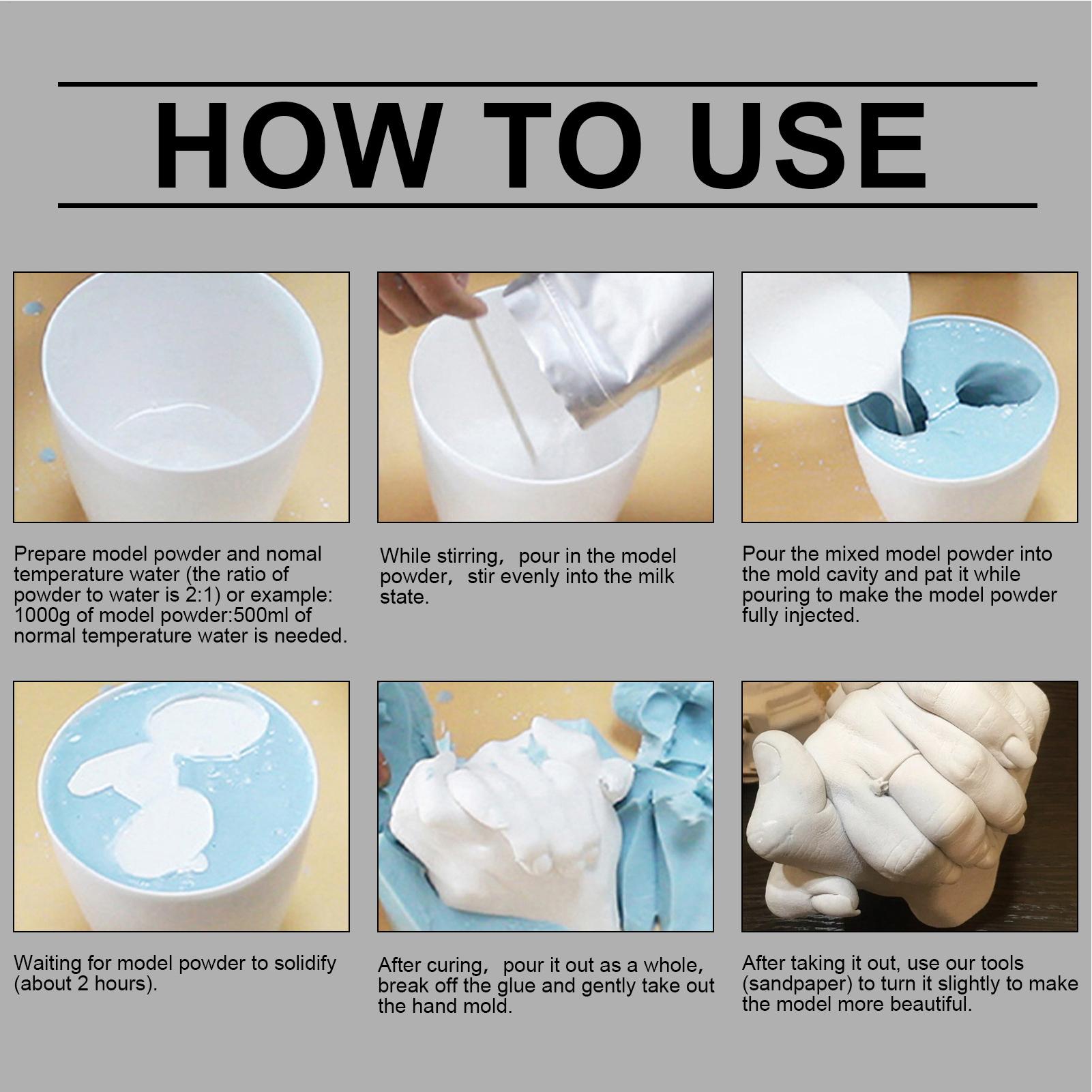 Baby Hand And Foot Casting Kit - Soap Making Ins recension och pris