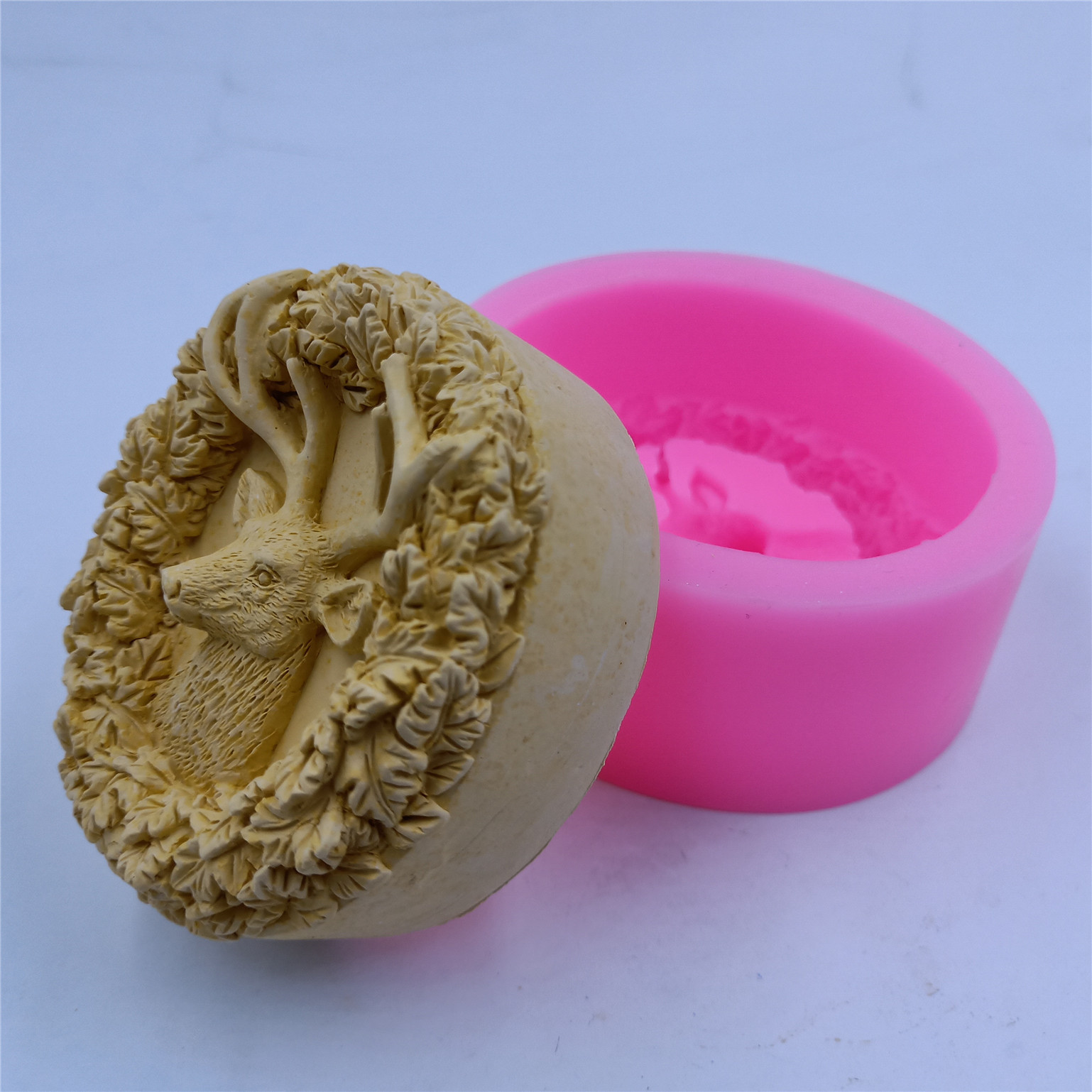 Deer Design Soap Silicone Mold - Soap Making Vendors recension och pris