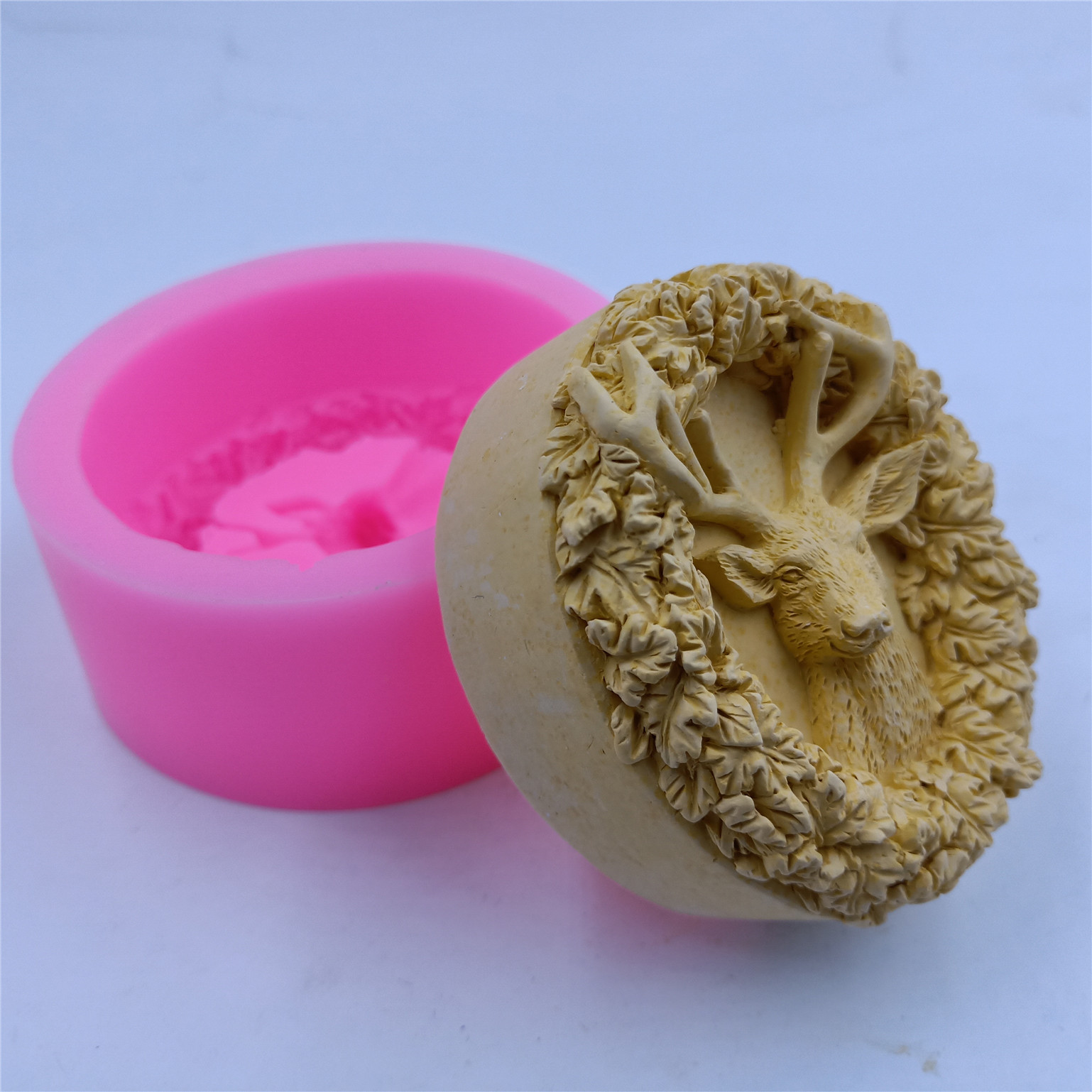 Deer Design Soap Silicone Mold - Soap Making Vendors recension och pris