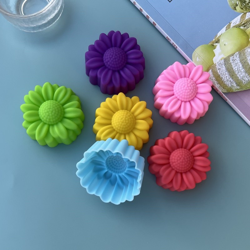 6 Pcs Set Non-Stick Flower Des - Soap Making Gloves recension och pris