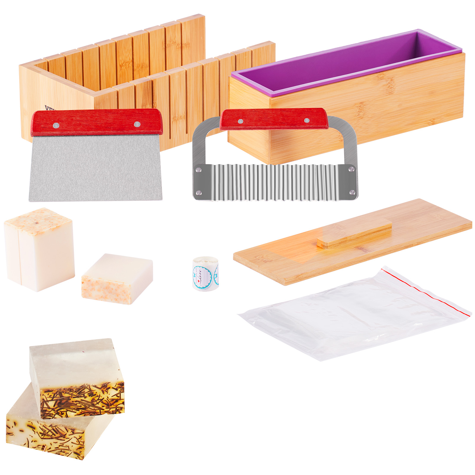 VEVOR Soap Making Kit Bamboo C - Soap Making Vendors recension och pris