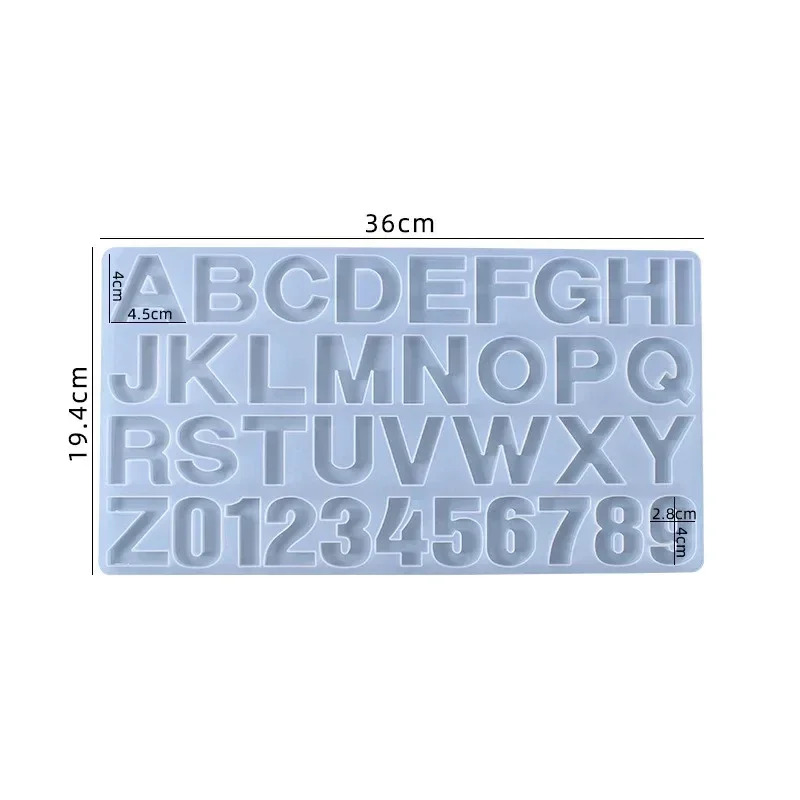 1pc/2pcs/3pcs LettersAtoZ，Numb - Soap Making Ins recension och pris