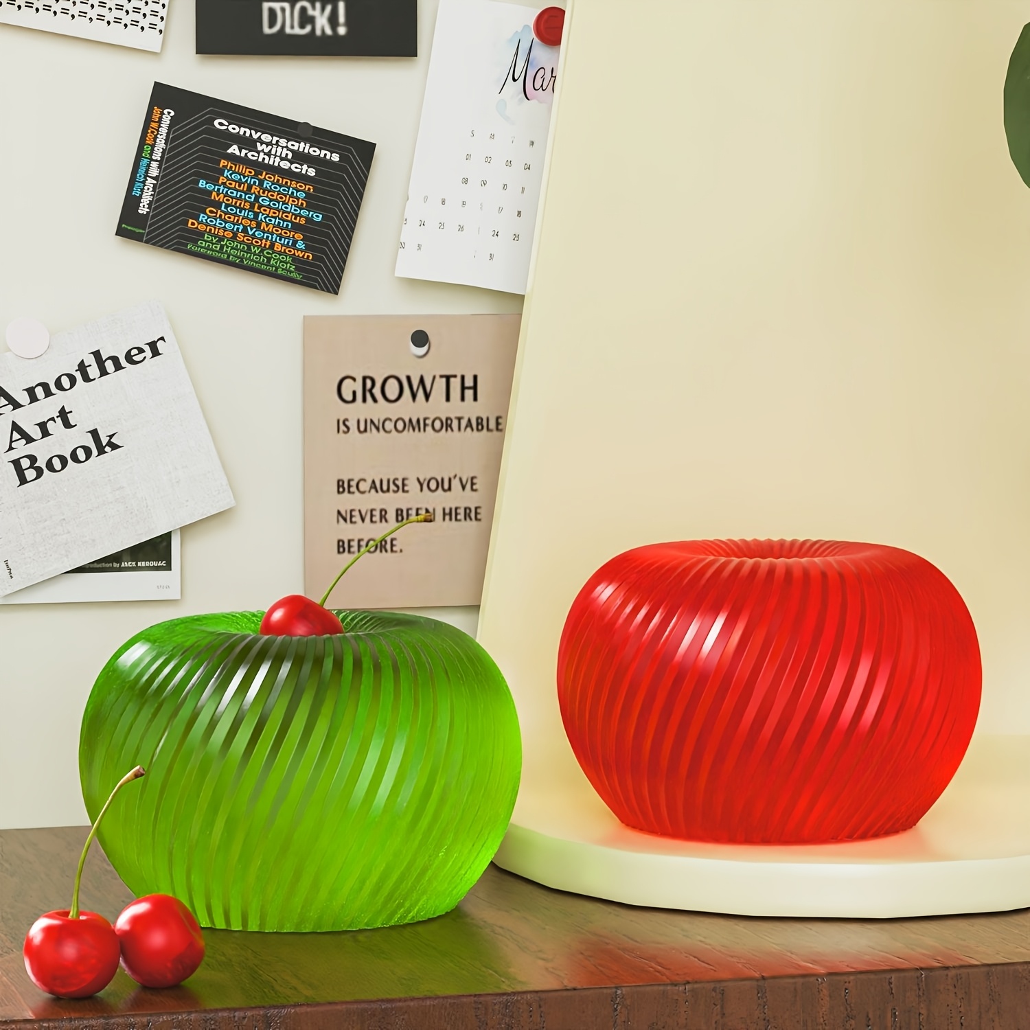 A trendy red apple silicone mo - Soap Making Ins recension och pris