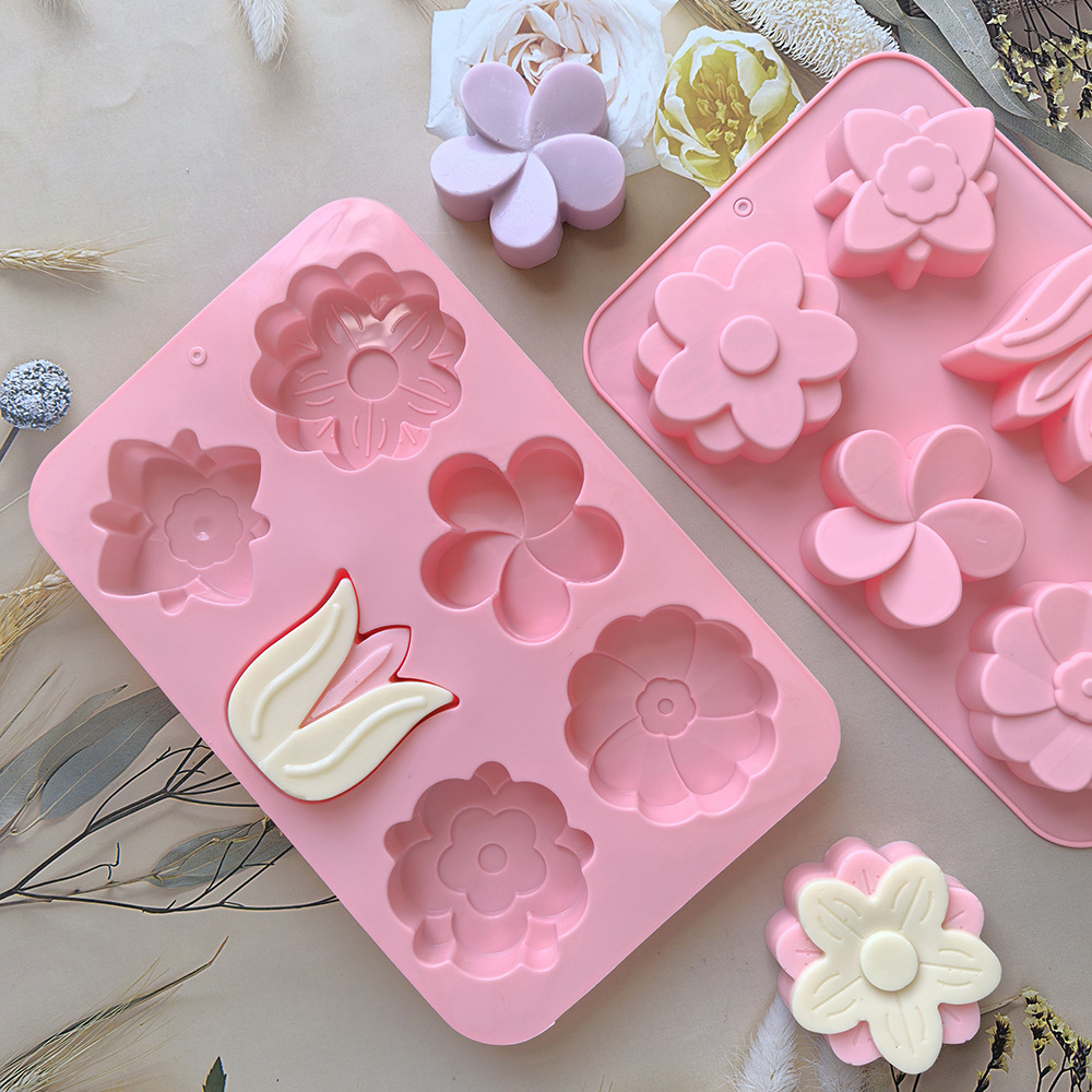 kinds Flower Silicone Molds Di - Soap Making Vendors recension och pris