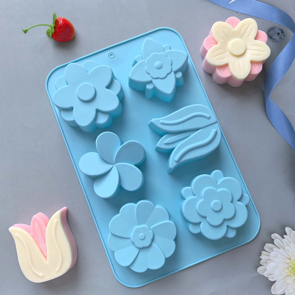 kinds Flower Silicone Molds Di - Soap Making Vendors recension och pris