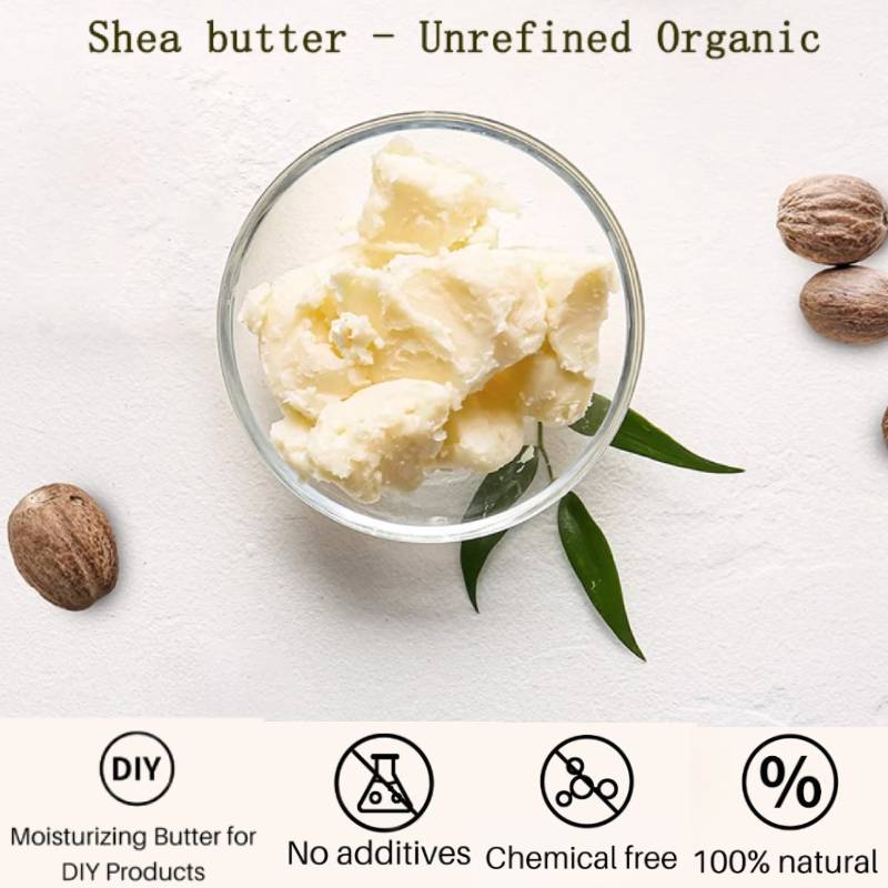 Dimollaure 50g Natural Organic - Shea Butter Raw recension och pris