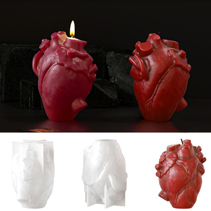DIY Heart Shaped Candle Silico - Soap Making Ins recension och pris