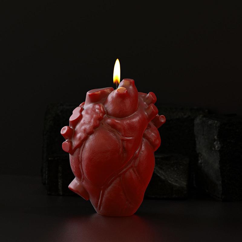 DIY Heart Shaped Candle Silico - Soap Making Ins recension och pris