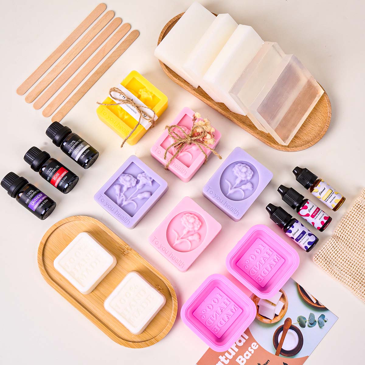 Beginner DIY Handmade Soap Mak - Soap Making Starter Kit recension och pris